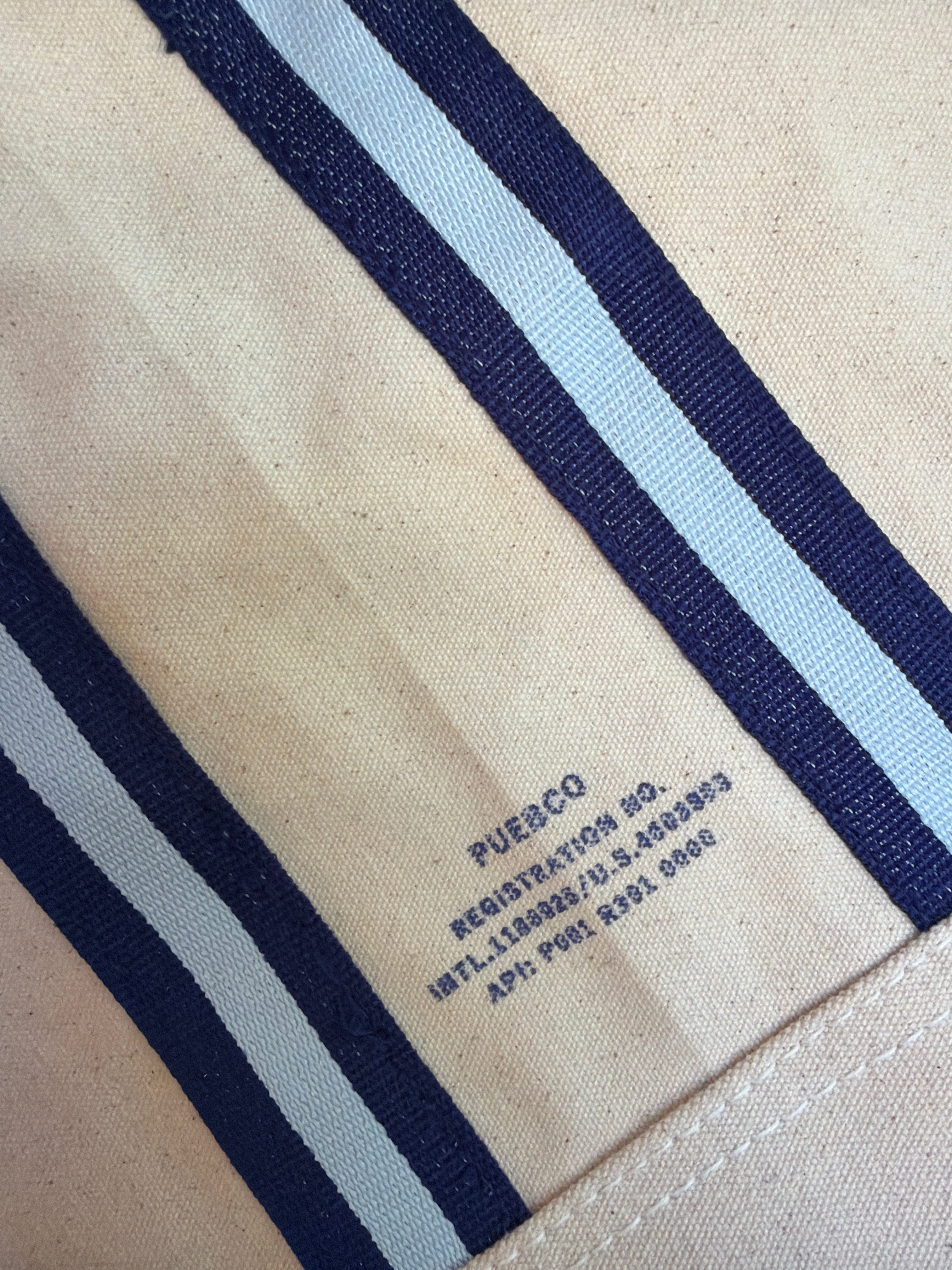 Borsa College Tote Bag Library - Puebco