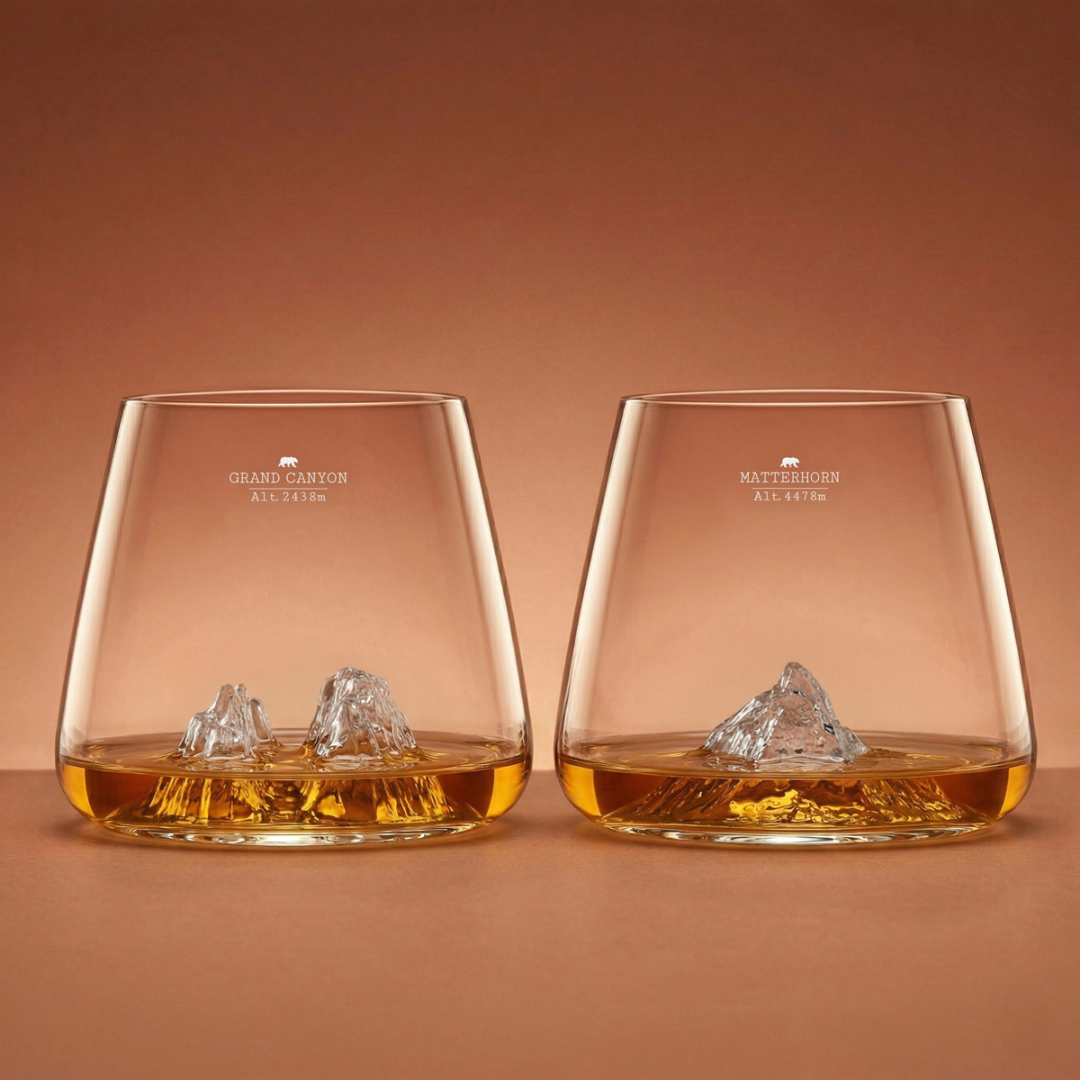 Set di 2 bicchieri TOPOGRAPHIC . Alaskan Maker