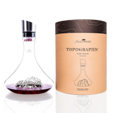 Decanter Vino TOPOGRAPHIC . Alaskan Maker