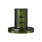 Portacandele in vetro f/2.2 cm candela verde IB Laursen