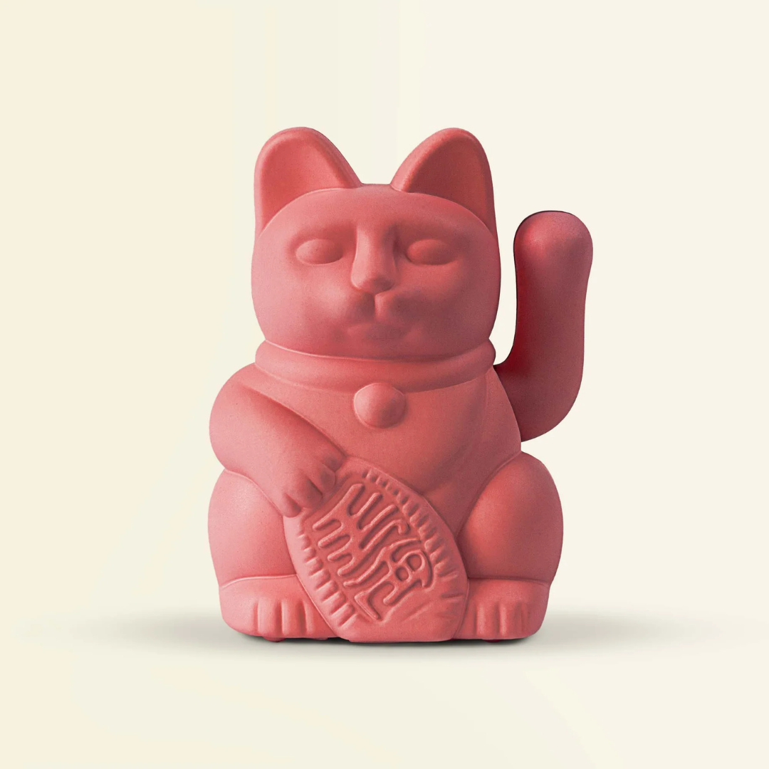 Lucky Cat Solar MYNEKO . Amore . Berry Red - Donkey