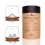 Set di 2 bicchieri TOPOGRAPHIC . Alaskan Maker