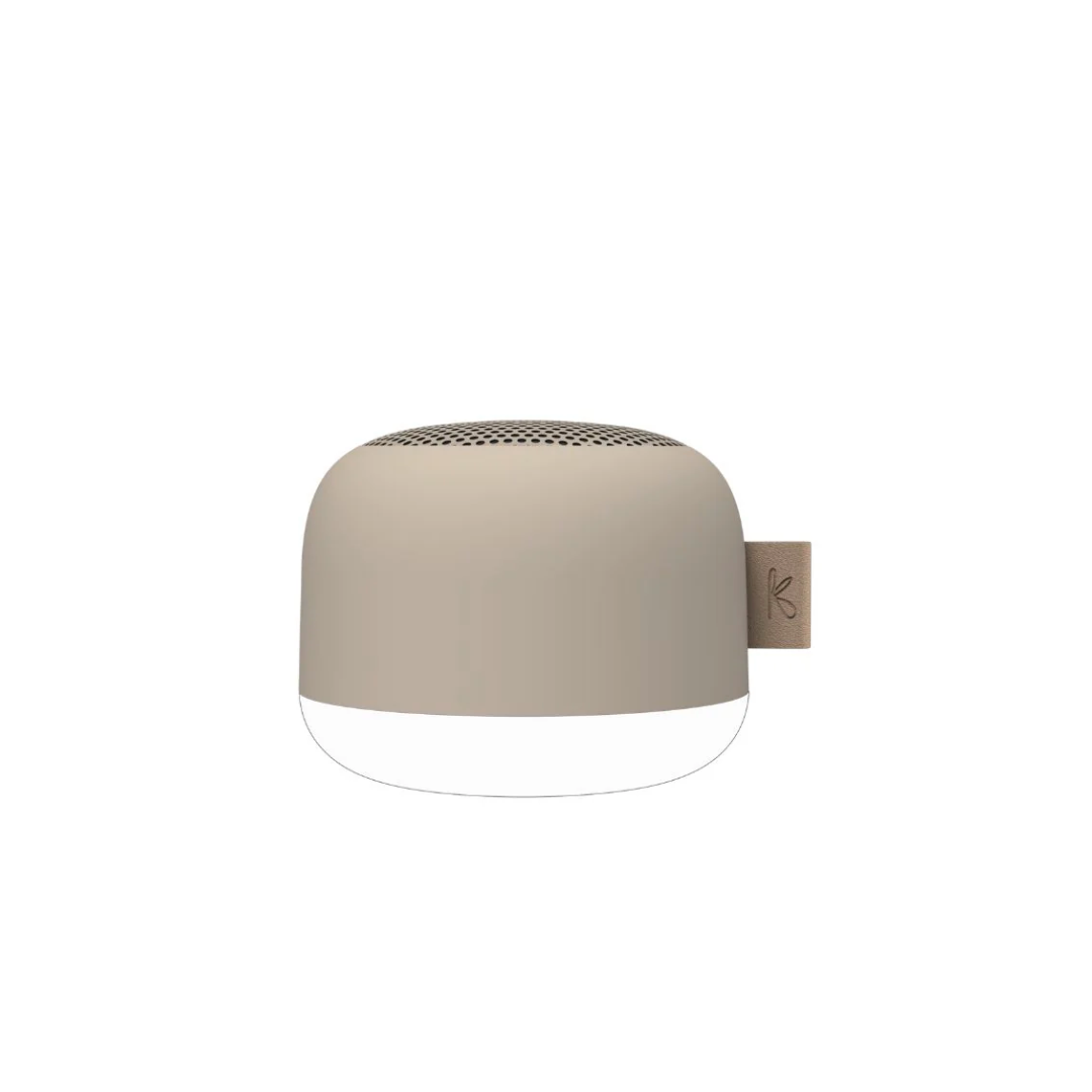 Altoparlante Bluetooth Kreafunk - aLight luminosa e magnetica - Sabbia