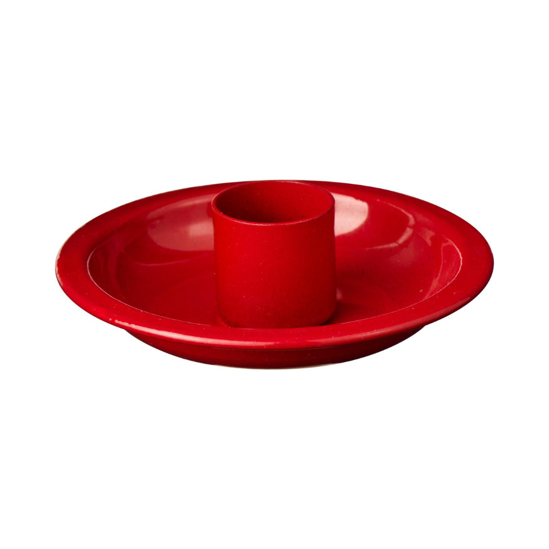 Portacandele f/2,2 cm rosso IB Laursen