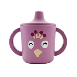 Tazza con beccuccio in silicone Mrs. Peacock - Trixie
