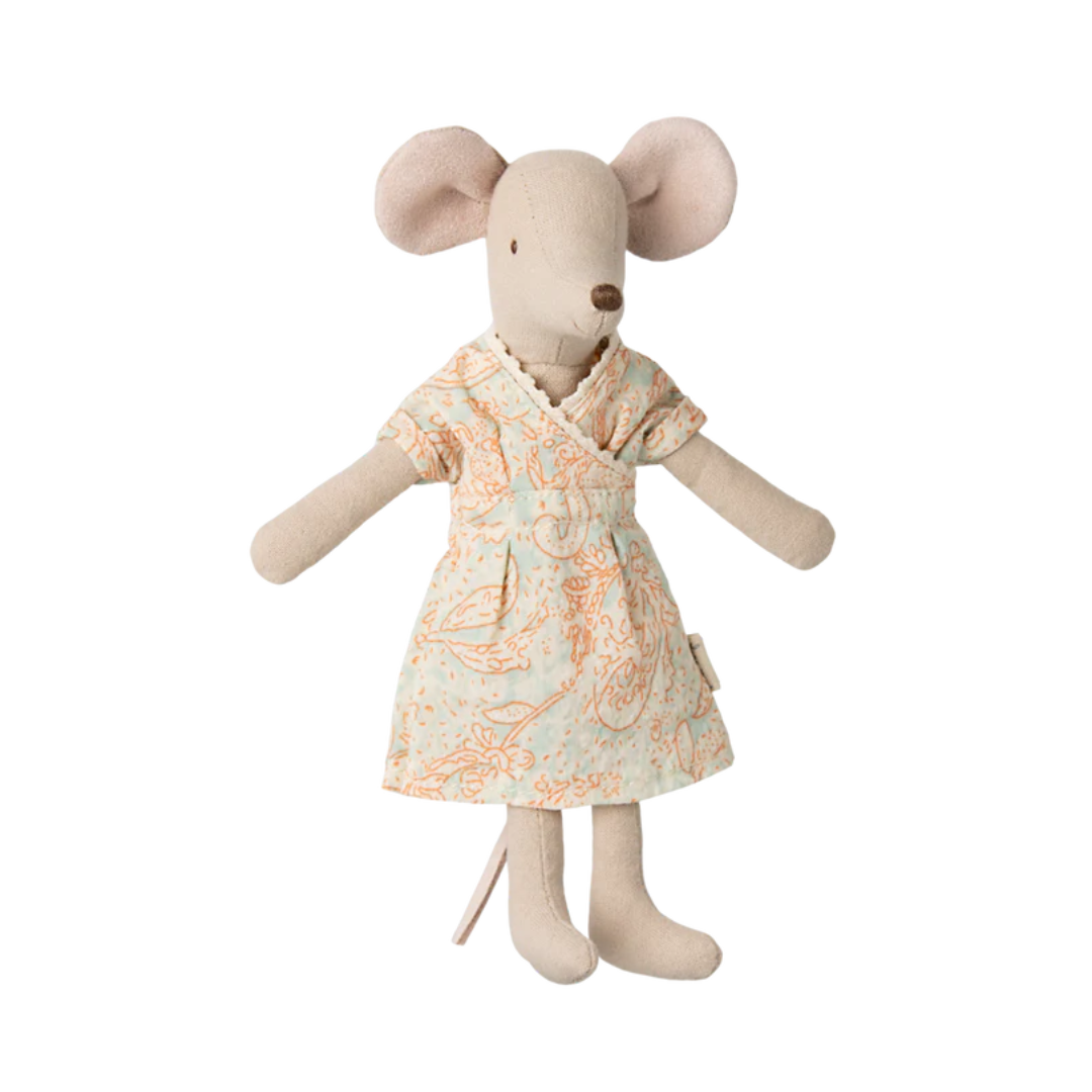 Topo mamma Maileg - Vestito Fiori