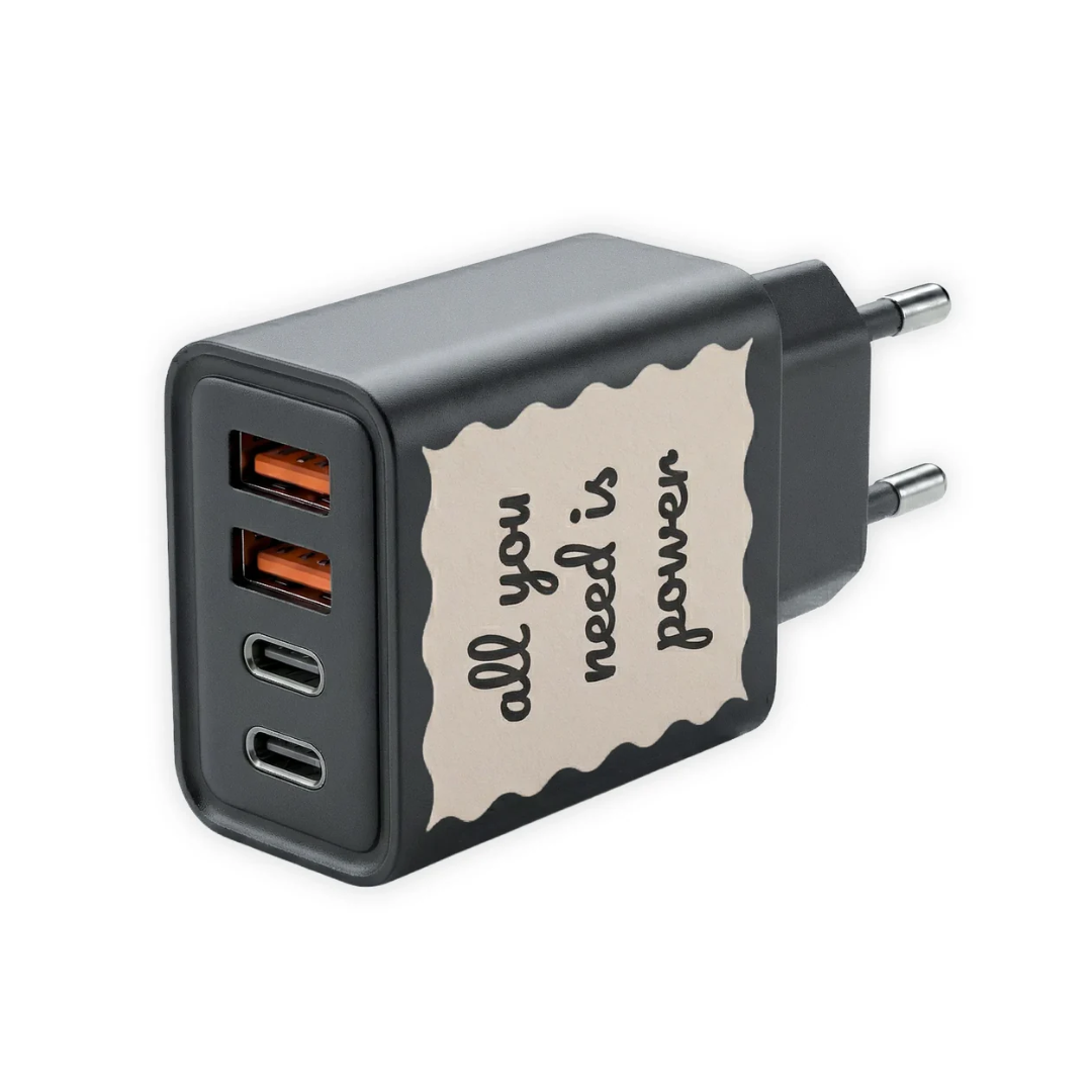 Caricatore 4 porte "All you need is power" . Fisura