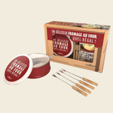 Set fonduta di Formaggio - Cookut col. Terracotta