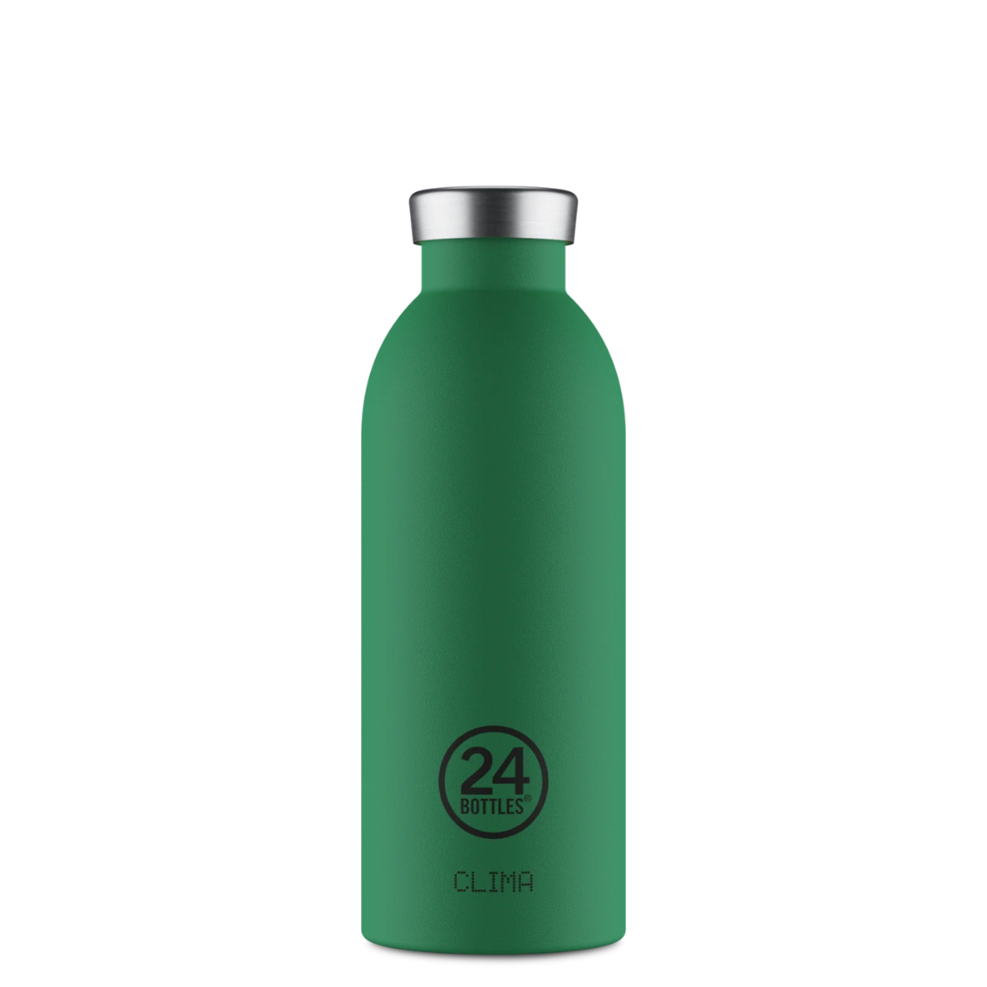 Borraccia termica 24Bottles Clima - Emerald Green 500 ml