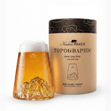 Bicchiere Long Drink TOPOGRAPHIC . Alaskan Maker