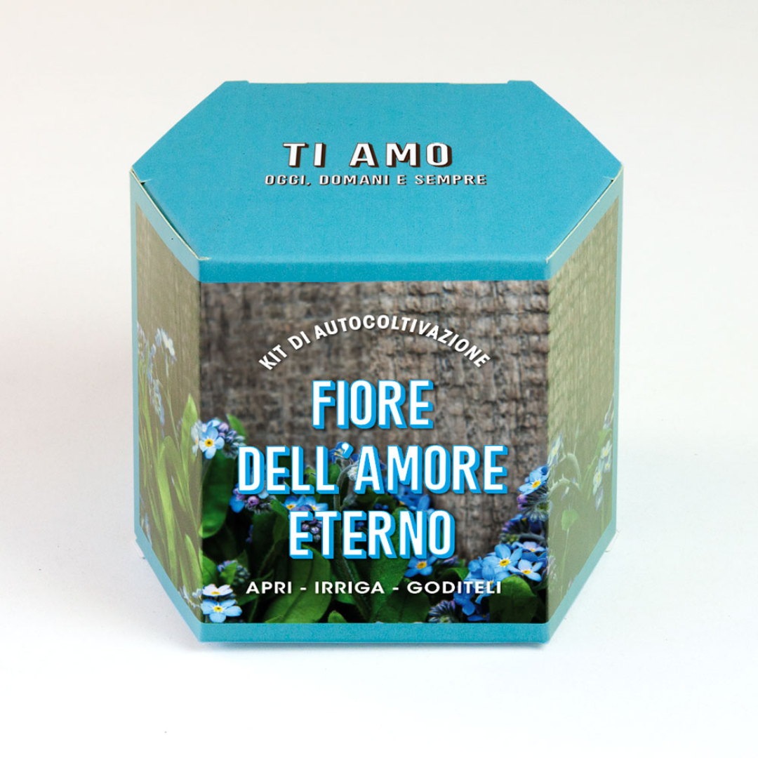 Fiori dell'Amore eterno Grow this way Kit di Autocoltivazione Resetea