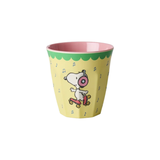 Tazza Media Giallo Tenue Snoopy - Rice