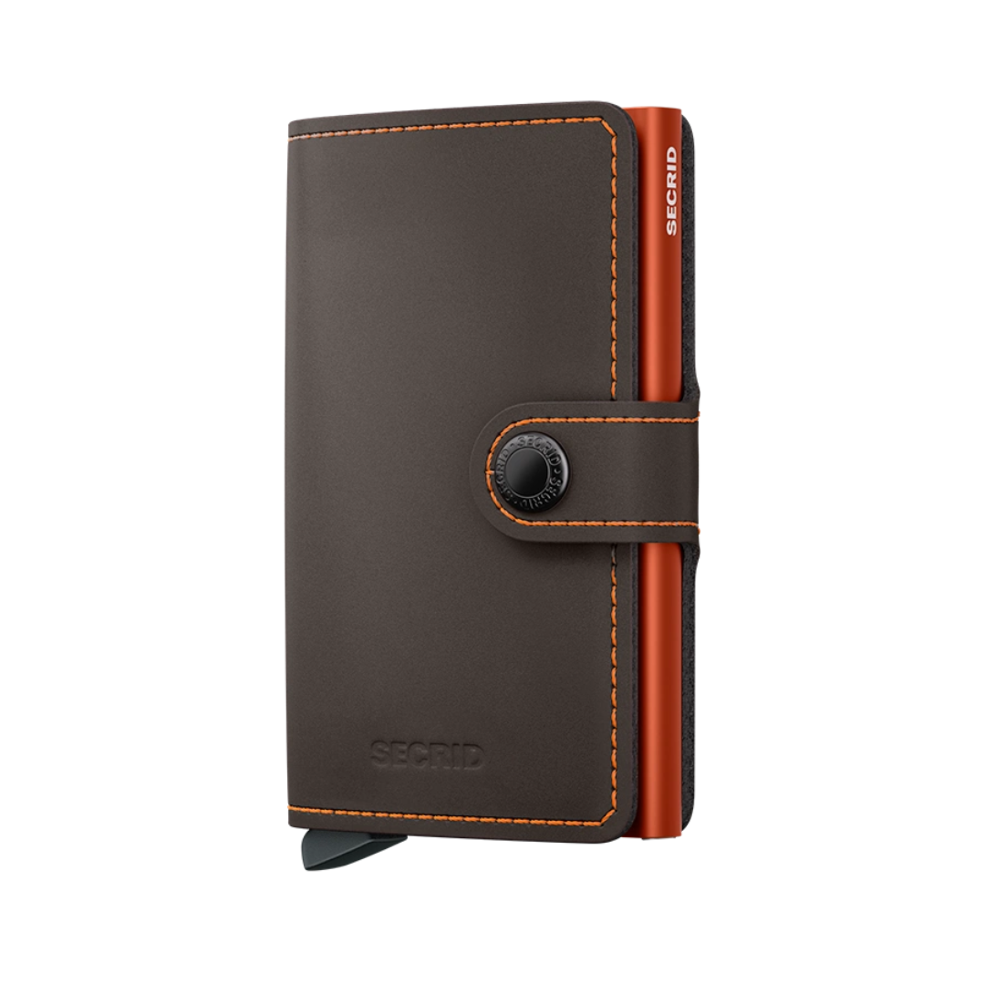 Miniwallet Secrid Matte Truffle Orange