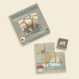 Puzzle del cubo della famiglia del coniglio - Egmont Toys