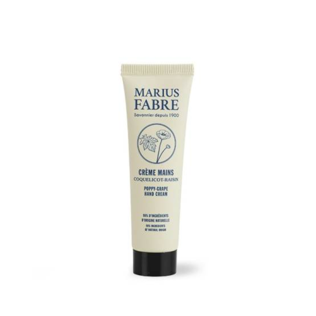 Crema Mani Papavero / Uva 30 ml. Marius Fabre