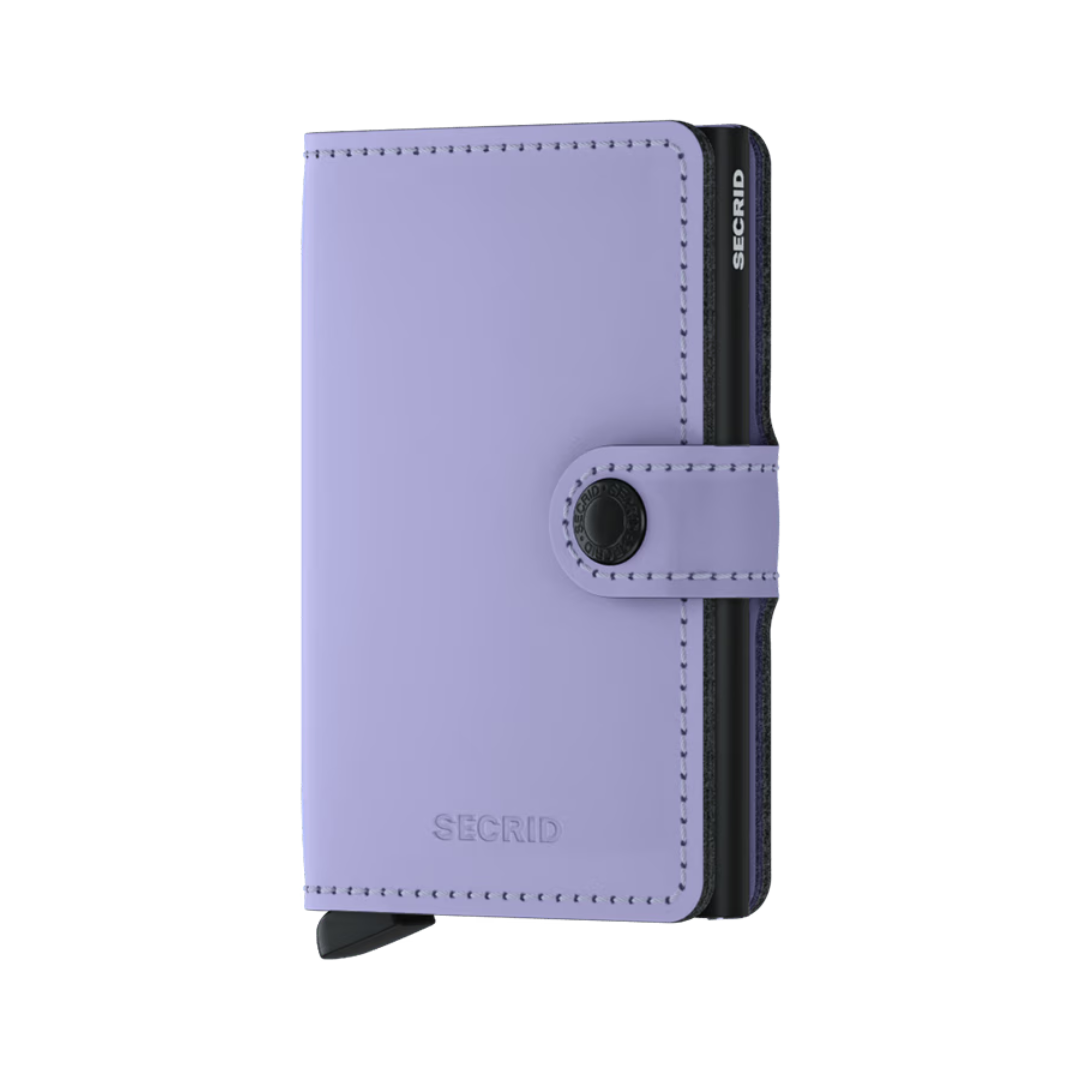 Miniwallet Secrid Matte Lilac-Black