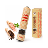 Macinino elettrico per sale e pepe "Add some love" . Fisura