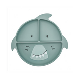 Piatto con scomparti e ventosa Trixie - Mr. Shark