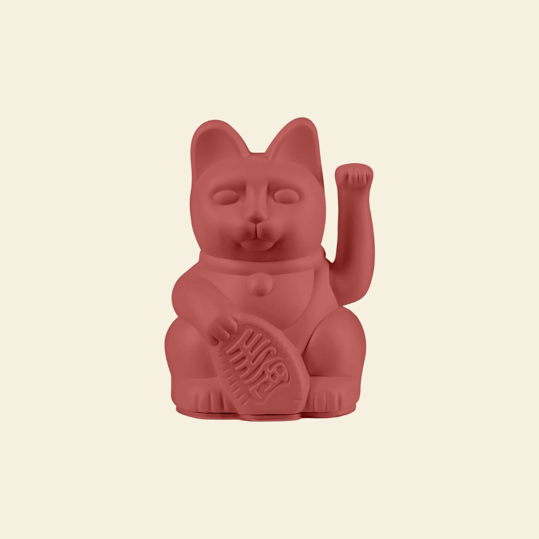 Mini Lucky Cat MYNEKO . Amore . Berry Red - Donkey