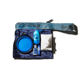 Vintage Sling Belt Pouch Blue - Puebco