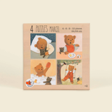 Puzzle di Marcel Set di 4 - Egmont Toys