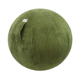 Palla da seduta VLUV VLIP 65cm Velluto col. Verde Oliva