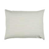 Fodera cuscino naturale con righe azzurre 50x70 cm IB Laursen