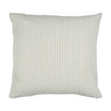 Fodera cuscino naturale con righe azzurre 60x60 cm IB Laursen