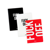 Quaderni Fisura 3pz. "F**k off"