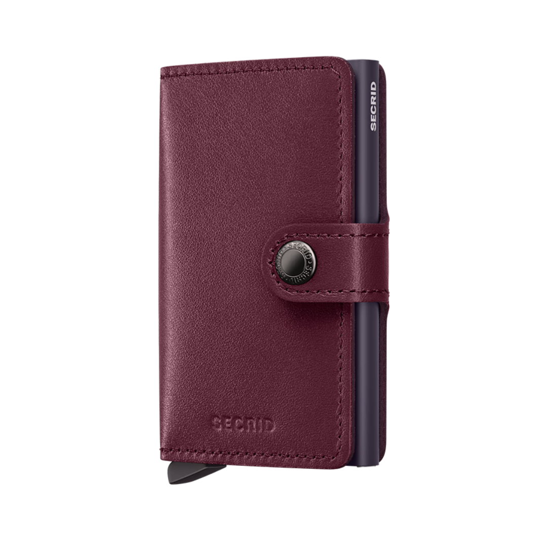 Miniwallet Secrid Original Cranberry
