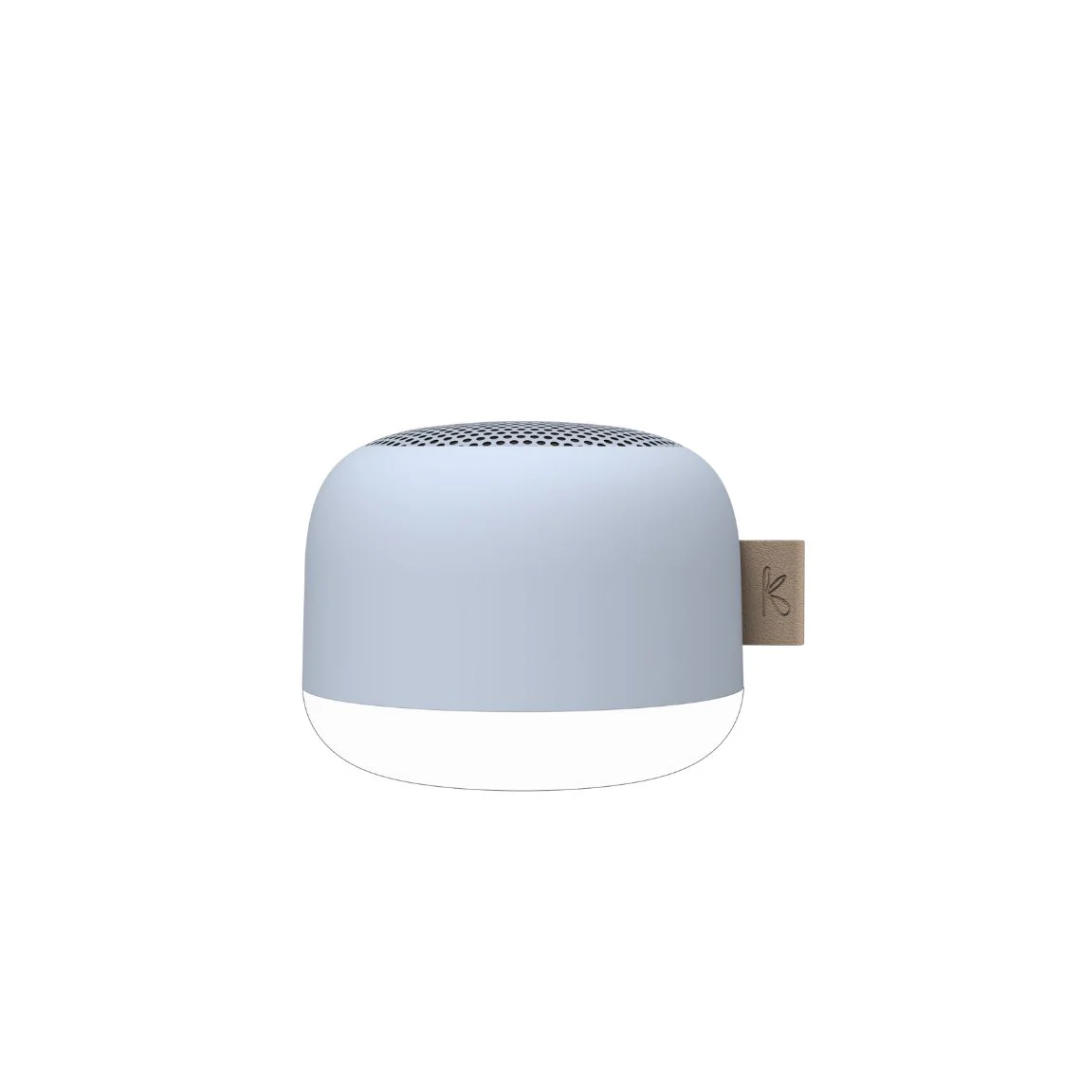 Altoparlante Bluetooth Kreafunk - aLight luminosa e magnetica - Cloudy Blue