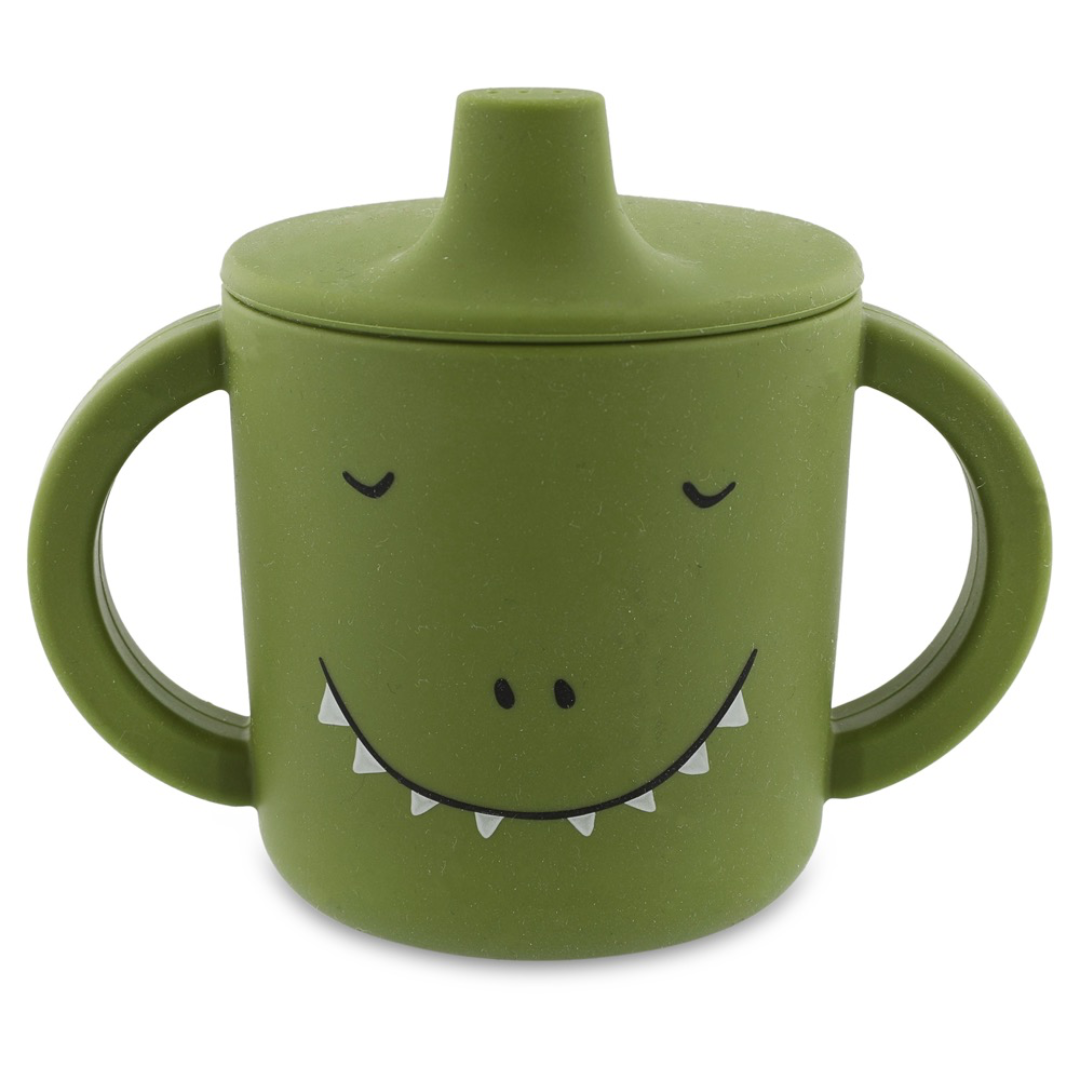 Tazza con beccuccio in silicone Trixie - Mr. Dino