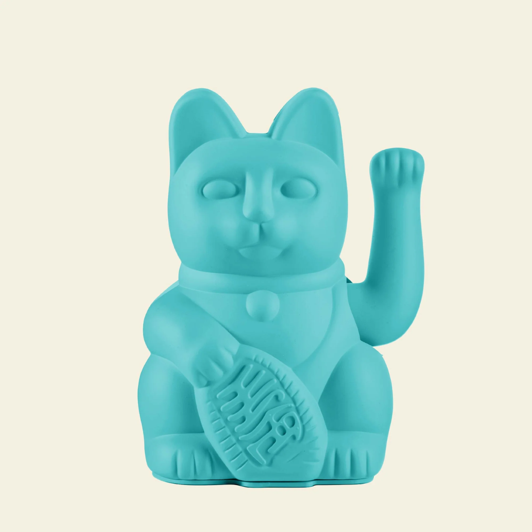 Lucky Cat MYNEKO . Amicizia . Turchese - Donkey