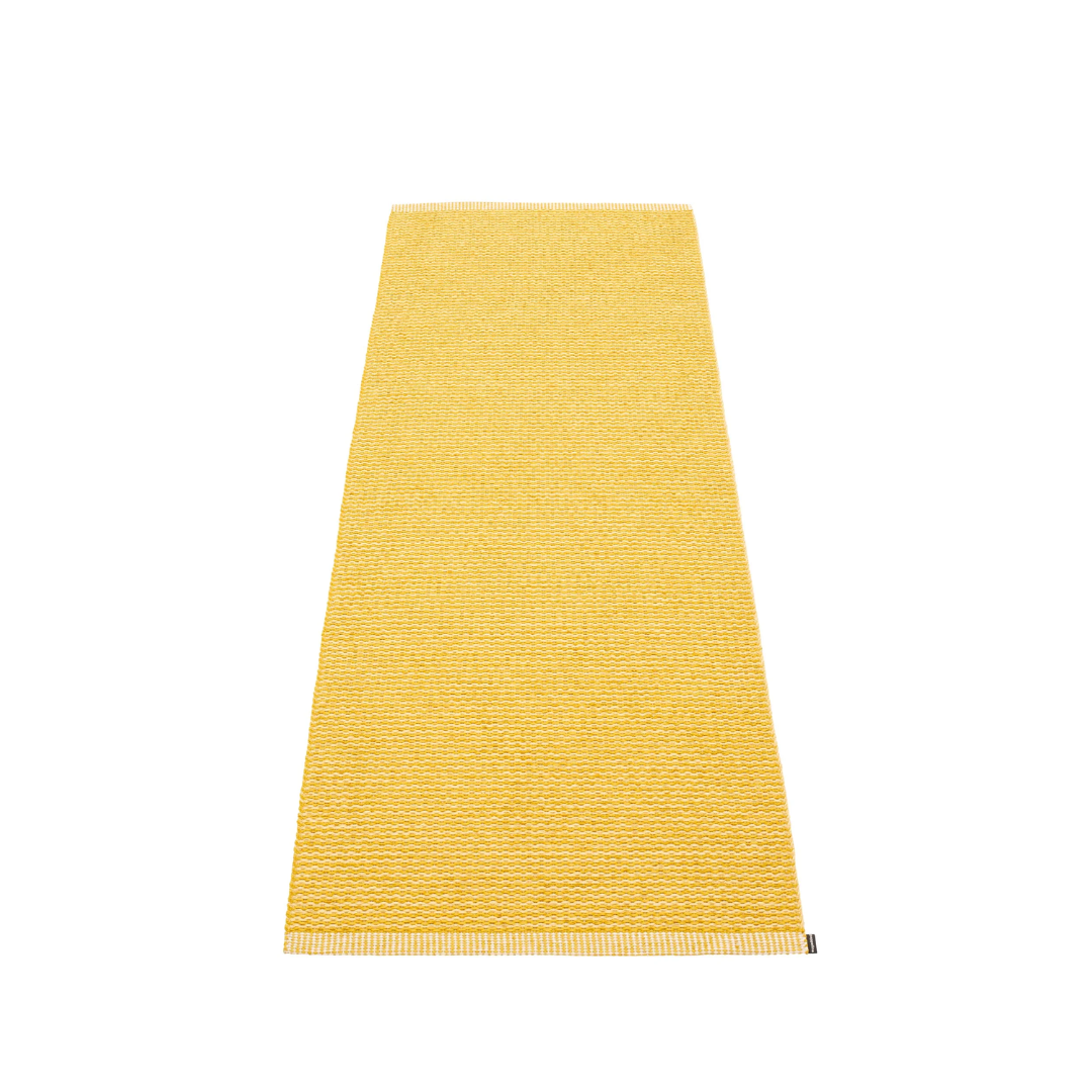 Tappeto Pappelina - Mono 60x150 - Pale Yellow / Mustard