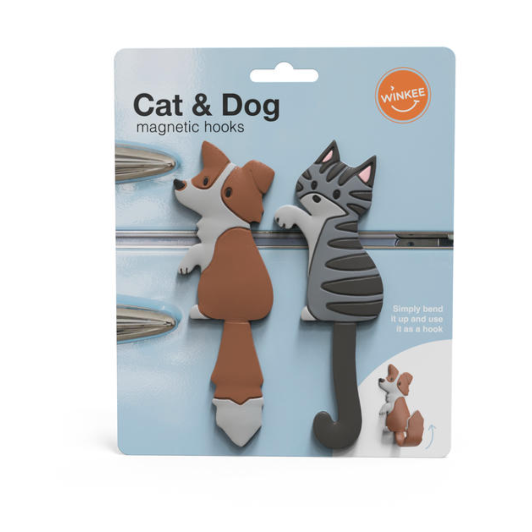 Gancio Magnetico Cane e Gatto . Winkee