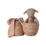 Uovo di Pasqua con Agnellino Maileg Rosa Polvere