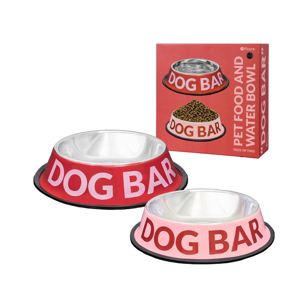 Ciotiola Cibo Animali "DOG BAR" Fisura