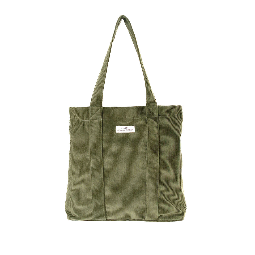 Tote Bag in Velluto Mod. WILLOW . Alaskan Maker