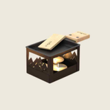Raclette al lume di candela . Cookut Col. Nero