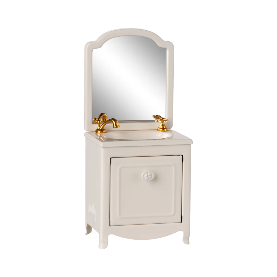 Lavabo con Mobile Topo Maileg Col. Panna