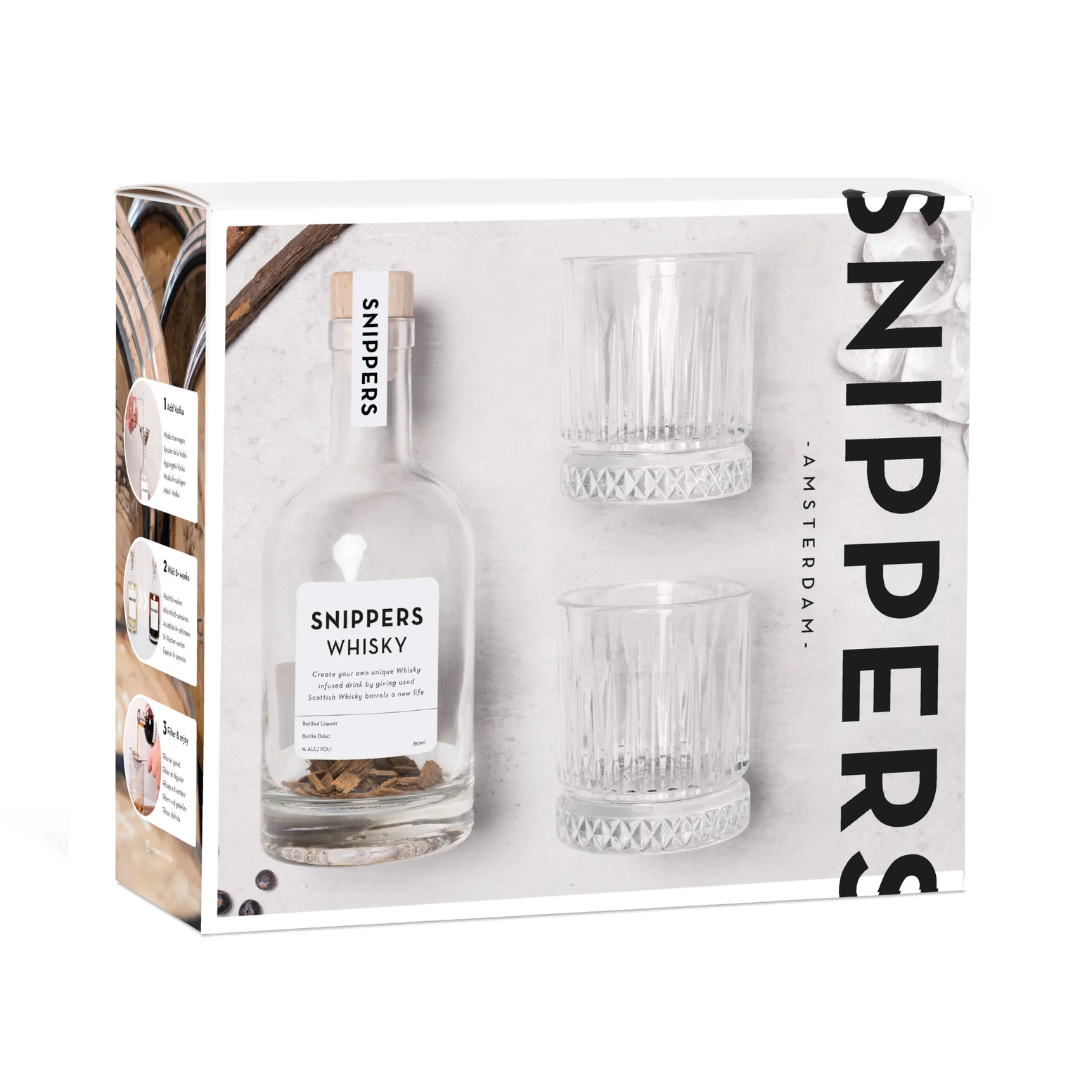 Confezione Regalo Snippers - Whisky 2 Bicchieri