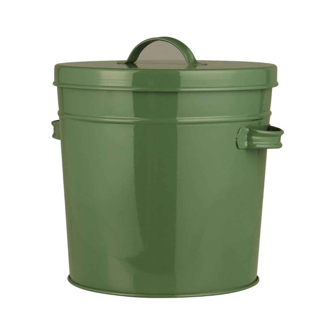 Secchio con Coperchio IB Laursen 5Lt. Verde