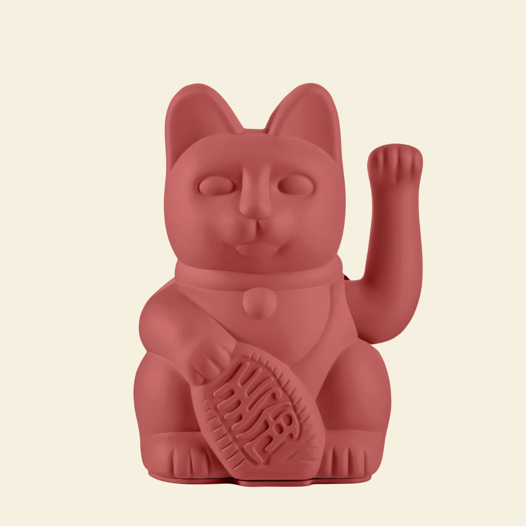 Lucky Cat MYNEKO . Amore . Berry Red - Donkey