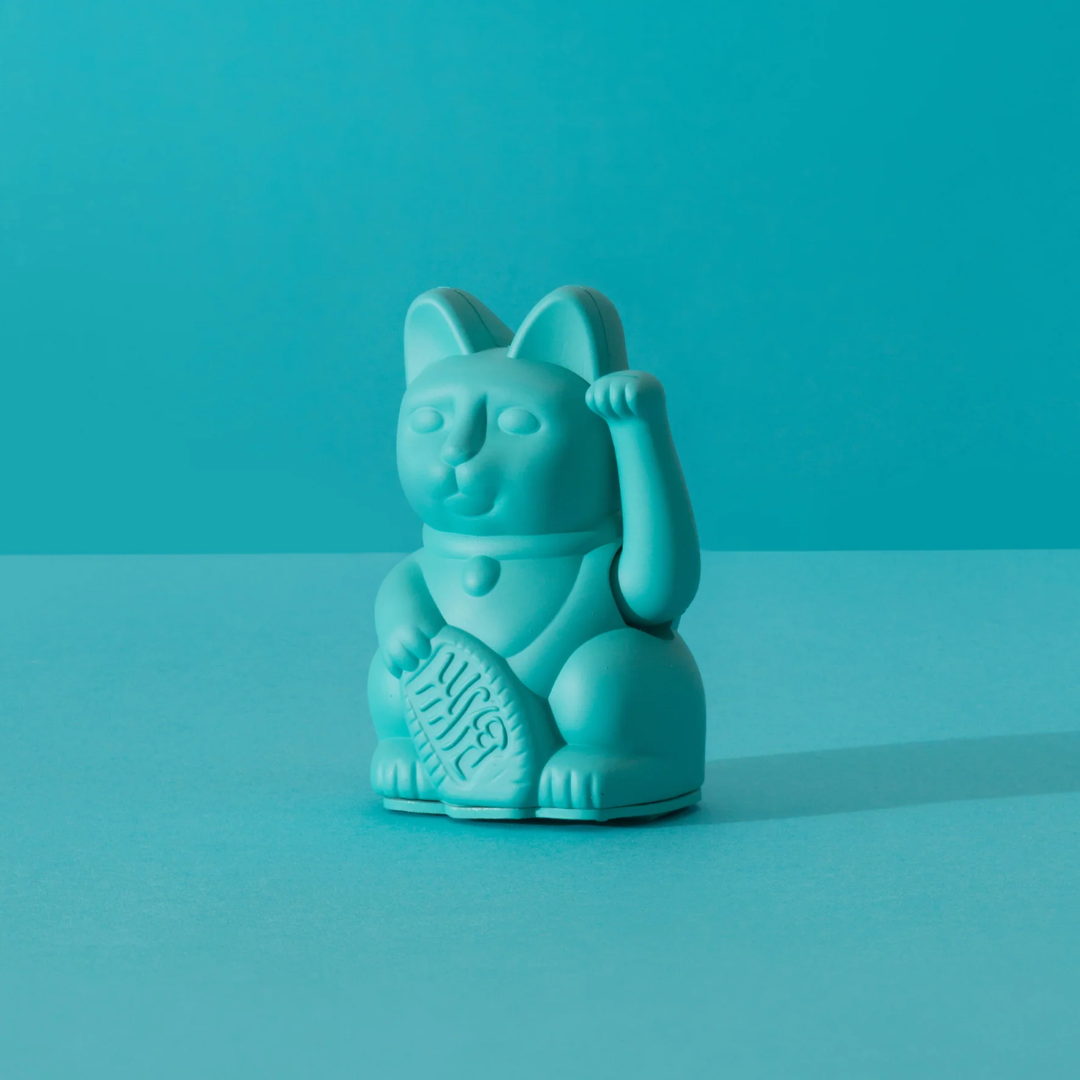 Mini Lucky Cat MYNEKO . Amicizia . Turchese - Donkey