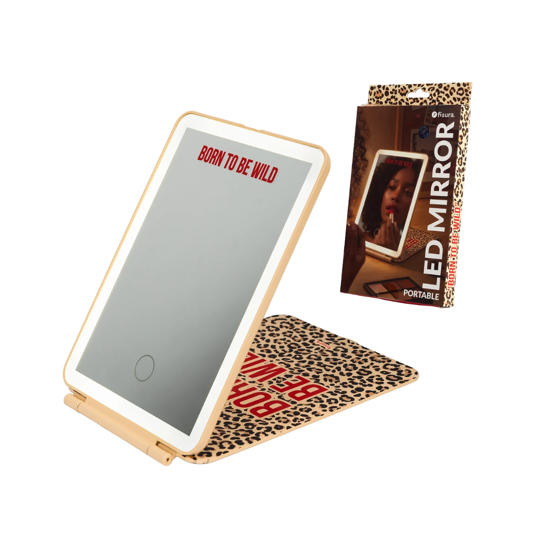 Specchio Portatile Leopard . Fisura