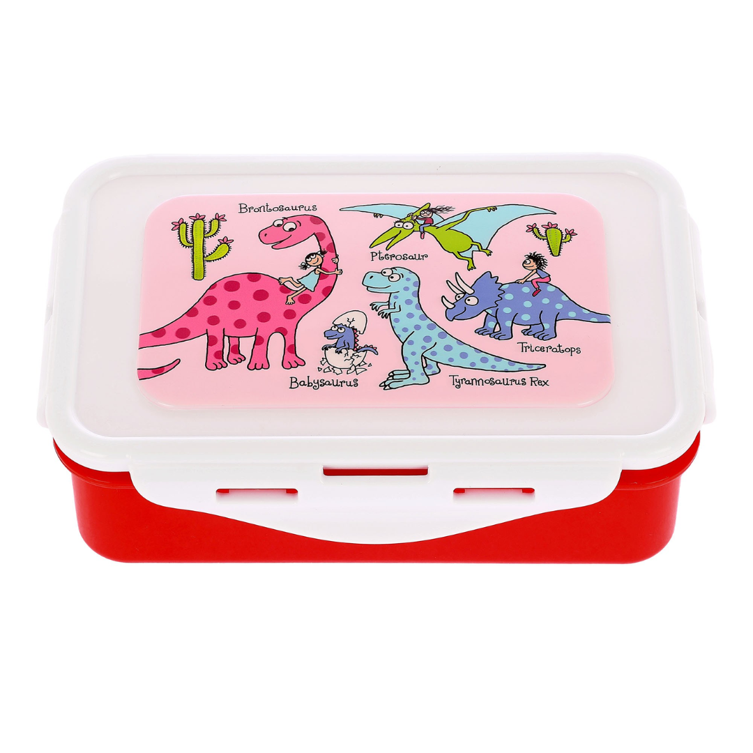 Lunch Box Tyrrell Cats London - Dinosauri Rosa