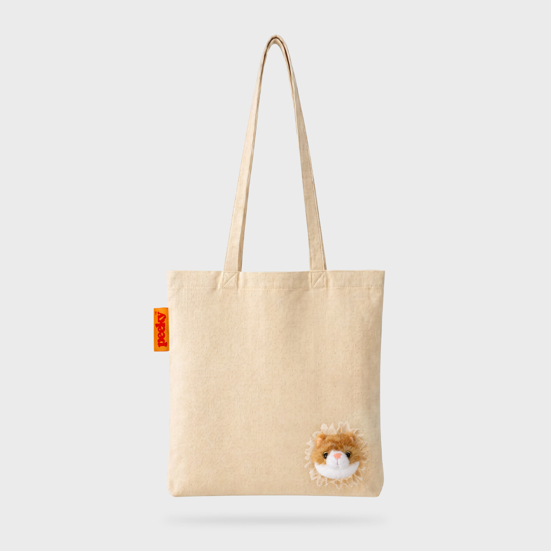 Borsa Tote con testa di Gatto - Suck UK