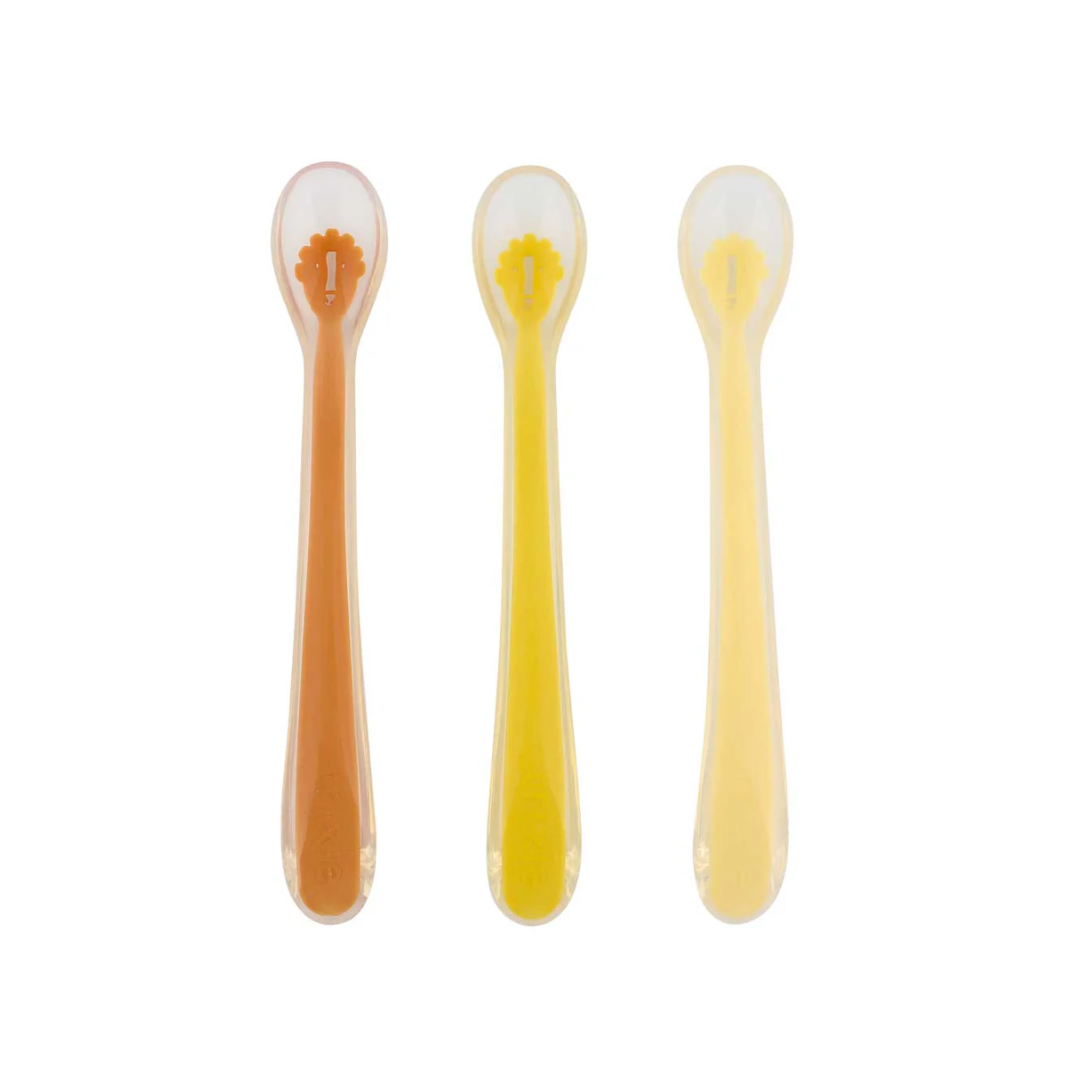 Cucchiaini in silicone 3pz. Mr. Lion - Trixie