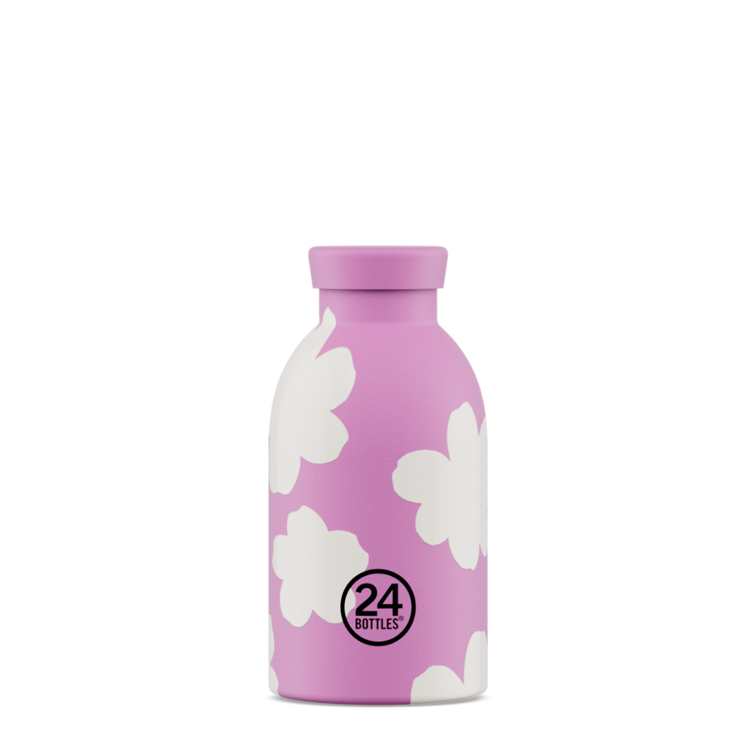 Borraccia termica 24Bottles Clima - Daydreaming Pink 330 ml.