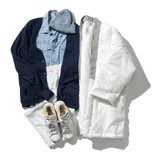 GIACCA HANTEN: PARACADUTE VINTAGE / Bianco - Puebco